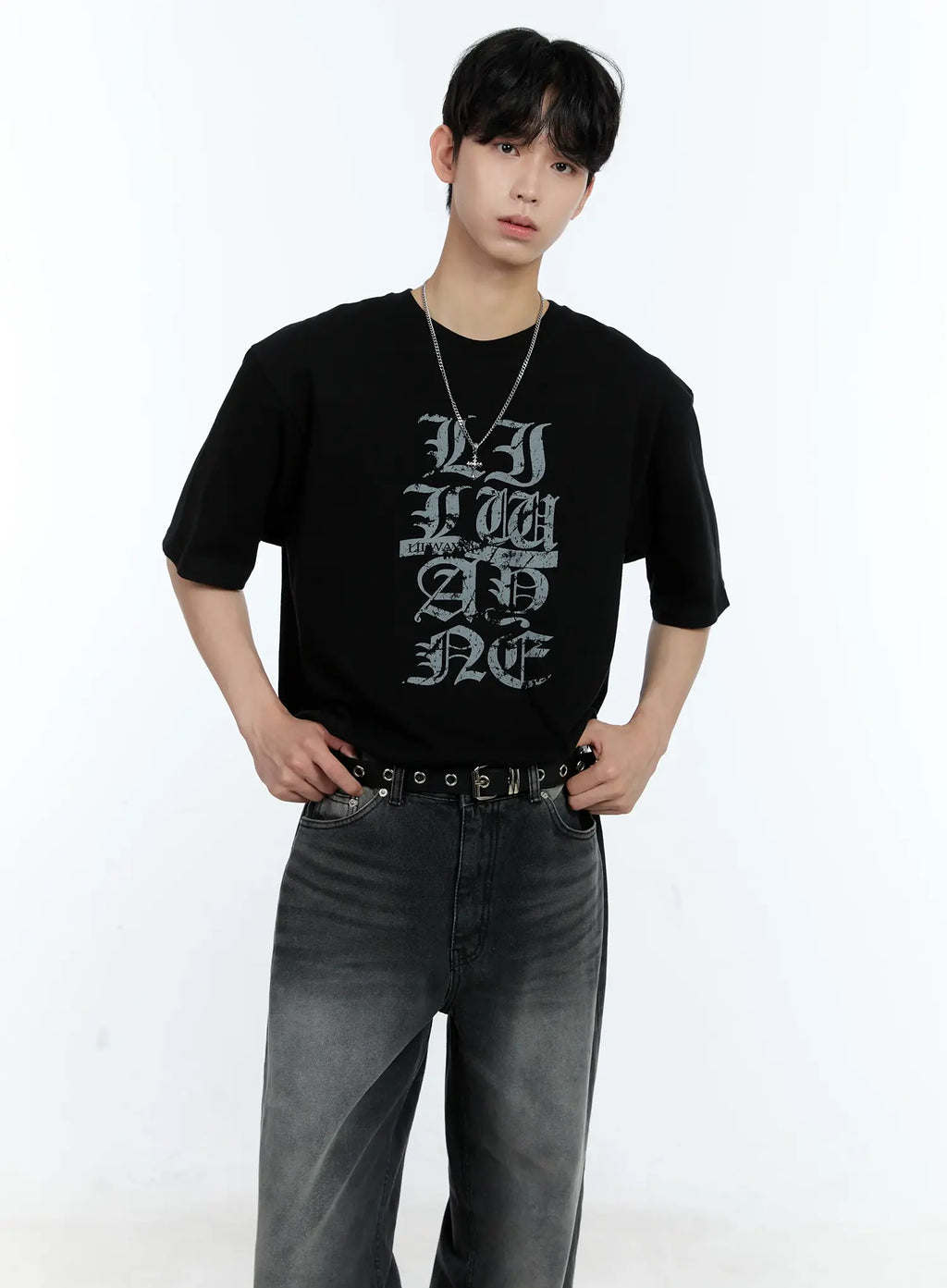 Men's Bold Graphic T-Shirt IL529