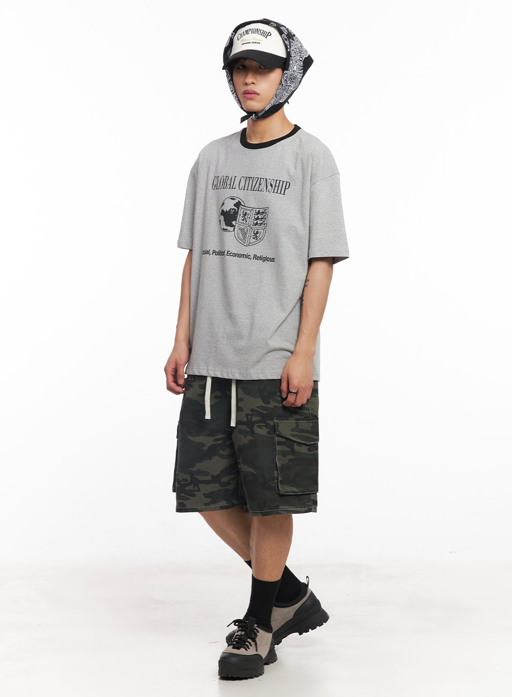 Men's Global Graphic T-Shirt IY508