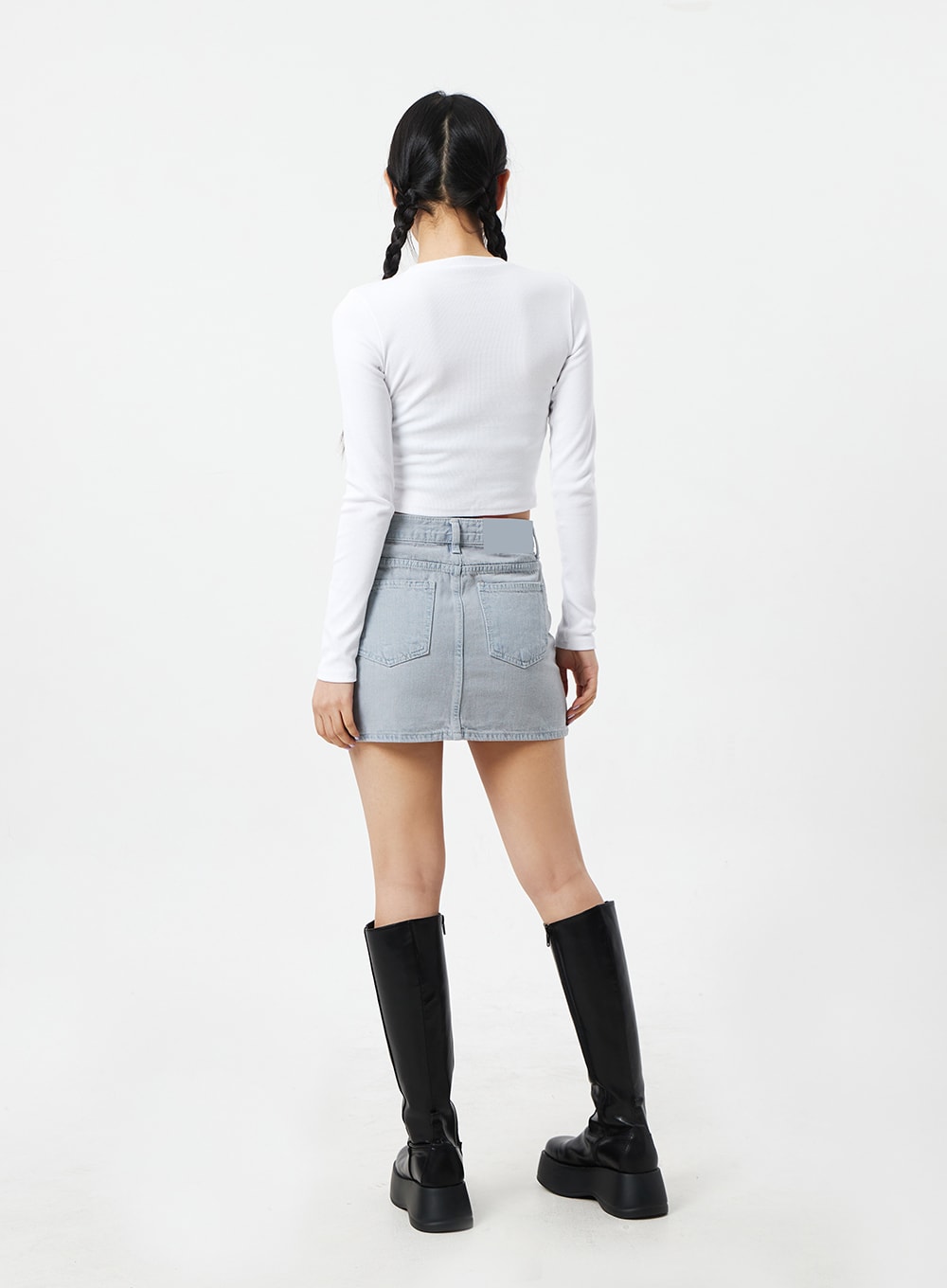 Long Sleeve Cropped Top CM324