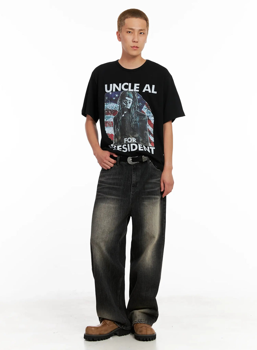 Men's Graphic Cotton Tee IL521