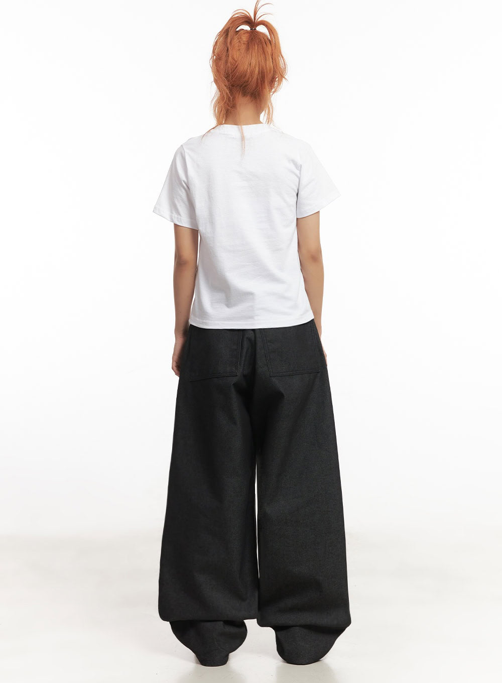 Graphic Star Crop Top IA515