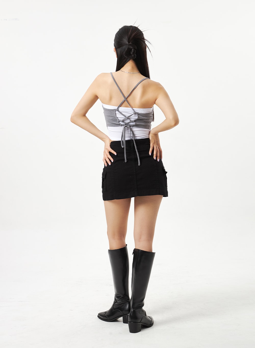 Back Lace-Up Top CA321