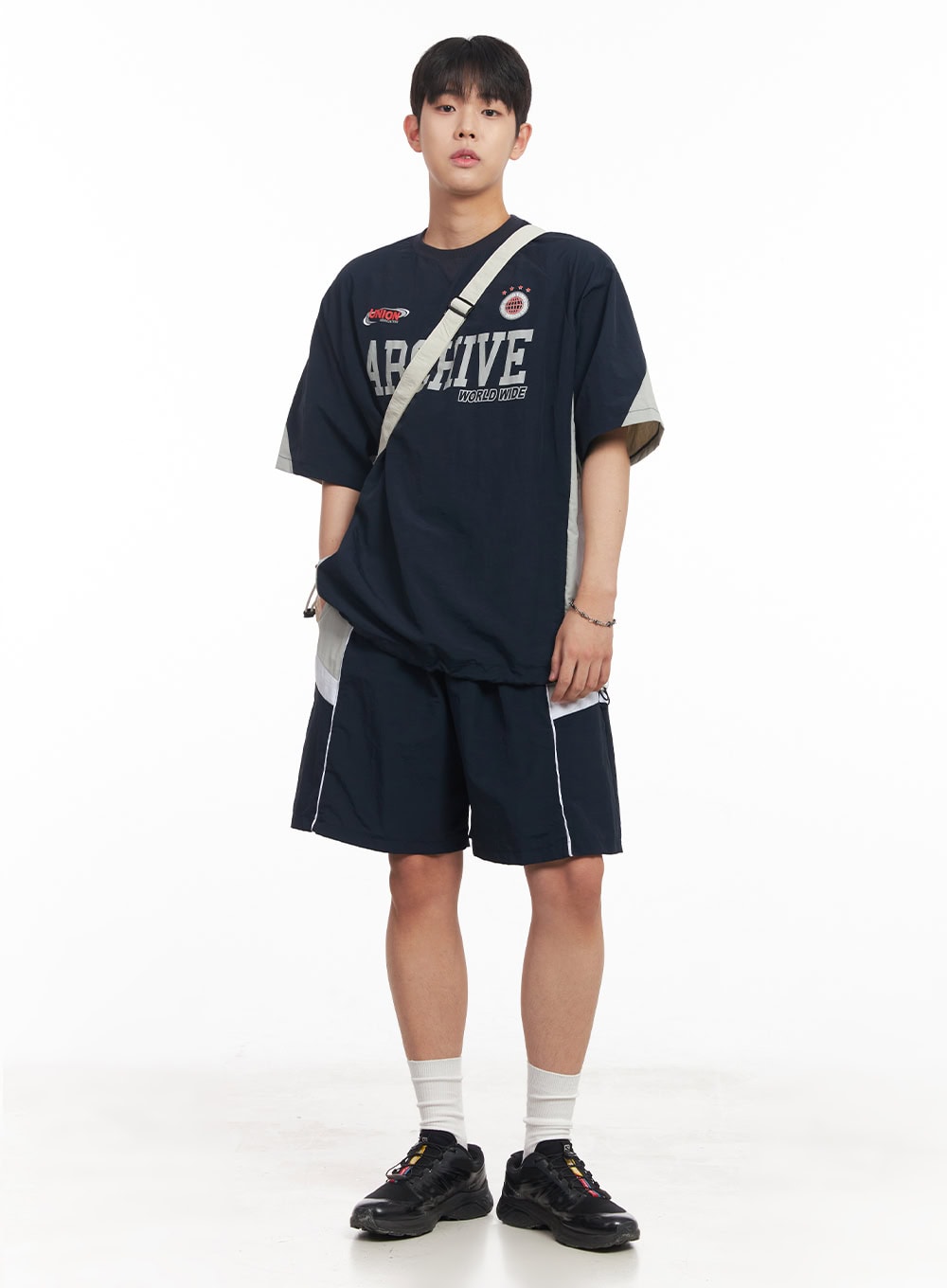 Men's Archive Graphic String Sports T-Shirt IA525