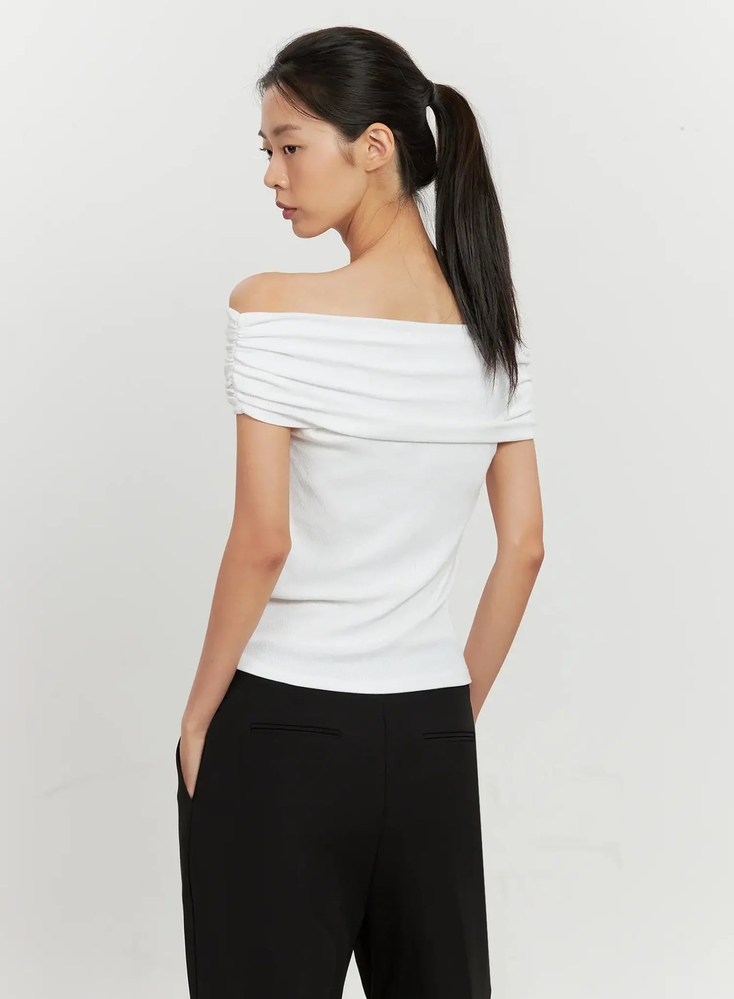 Classic Off-Shoulder Top IL528