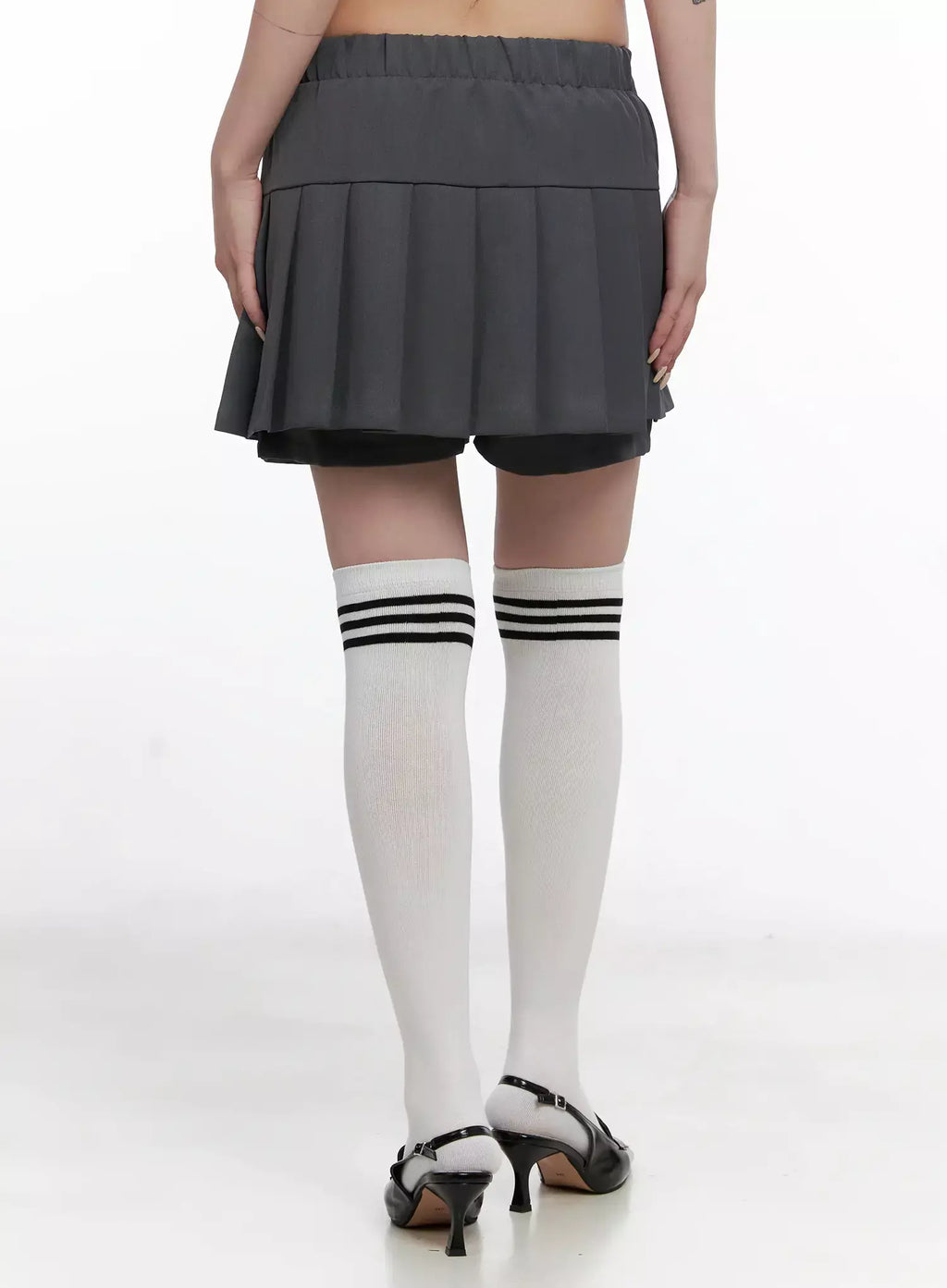 Pleated Mini Skort IS508