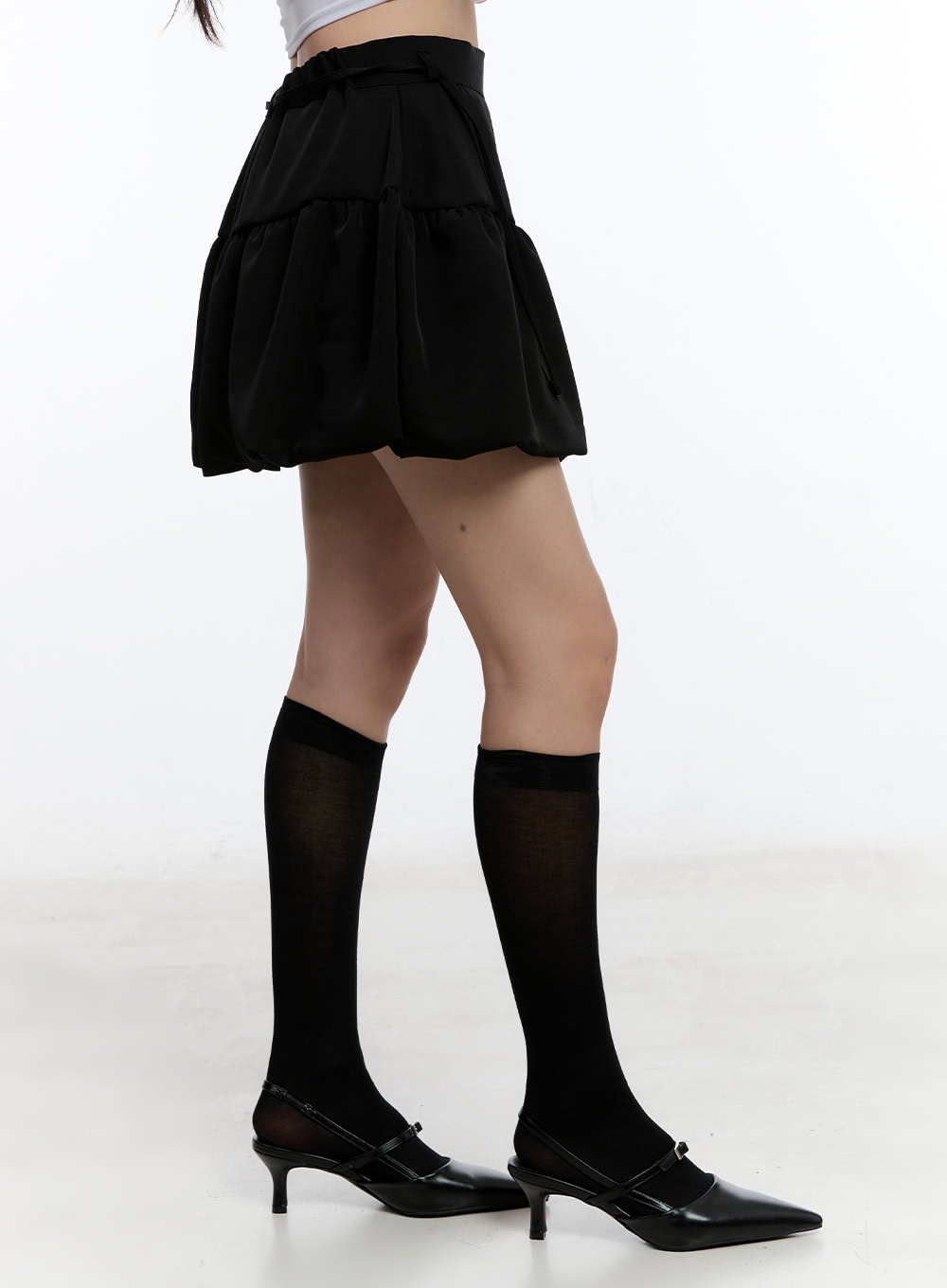 Ribbon Mini Skirt IU504