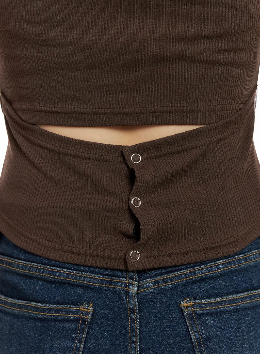 Strappy Square Neck Crop Top IL531