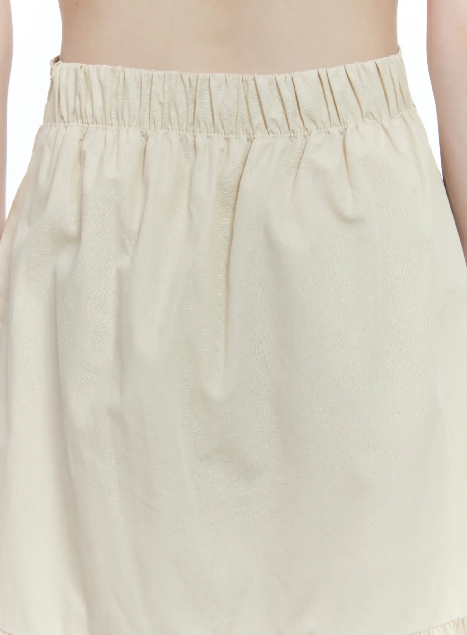Cotton Tiered Midi Skirt CG507