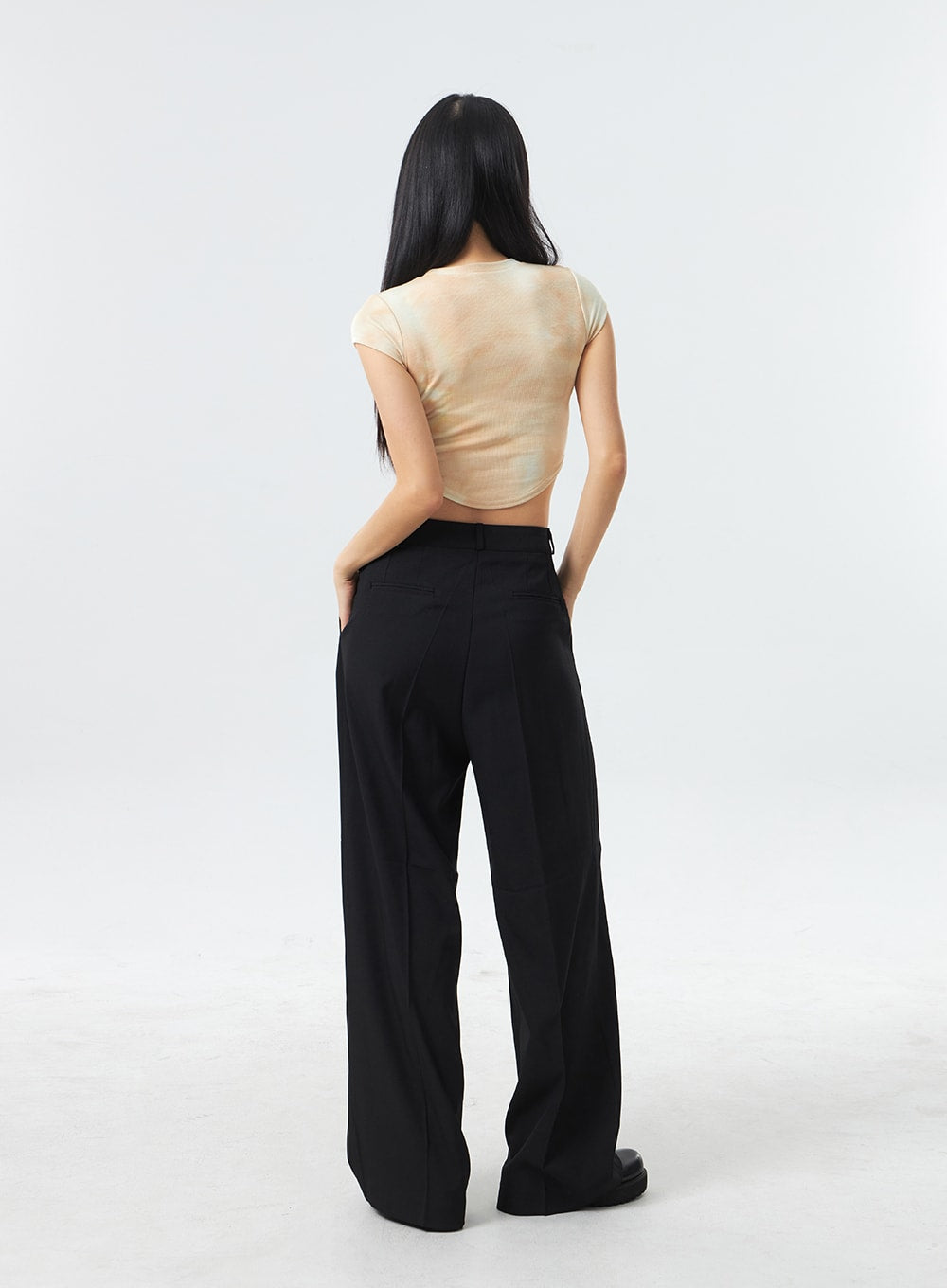 Tie Dye Cropped Tee CM330