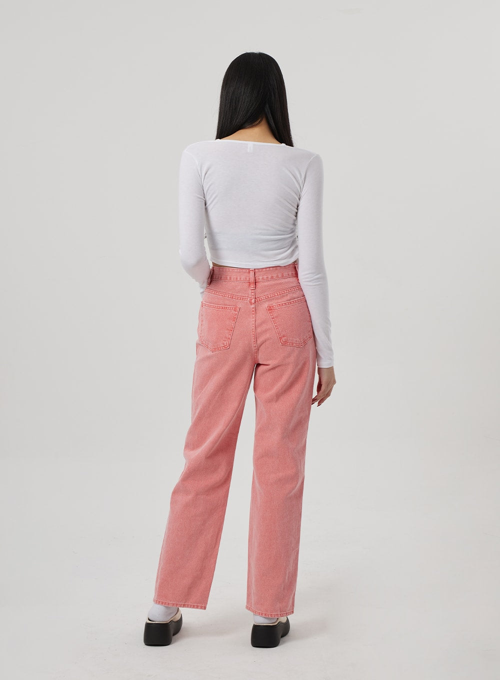 Unbalanced Hem Layered Top BF310