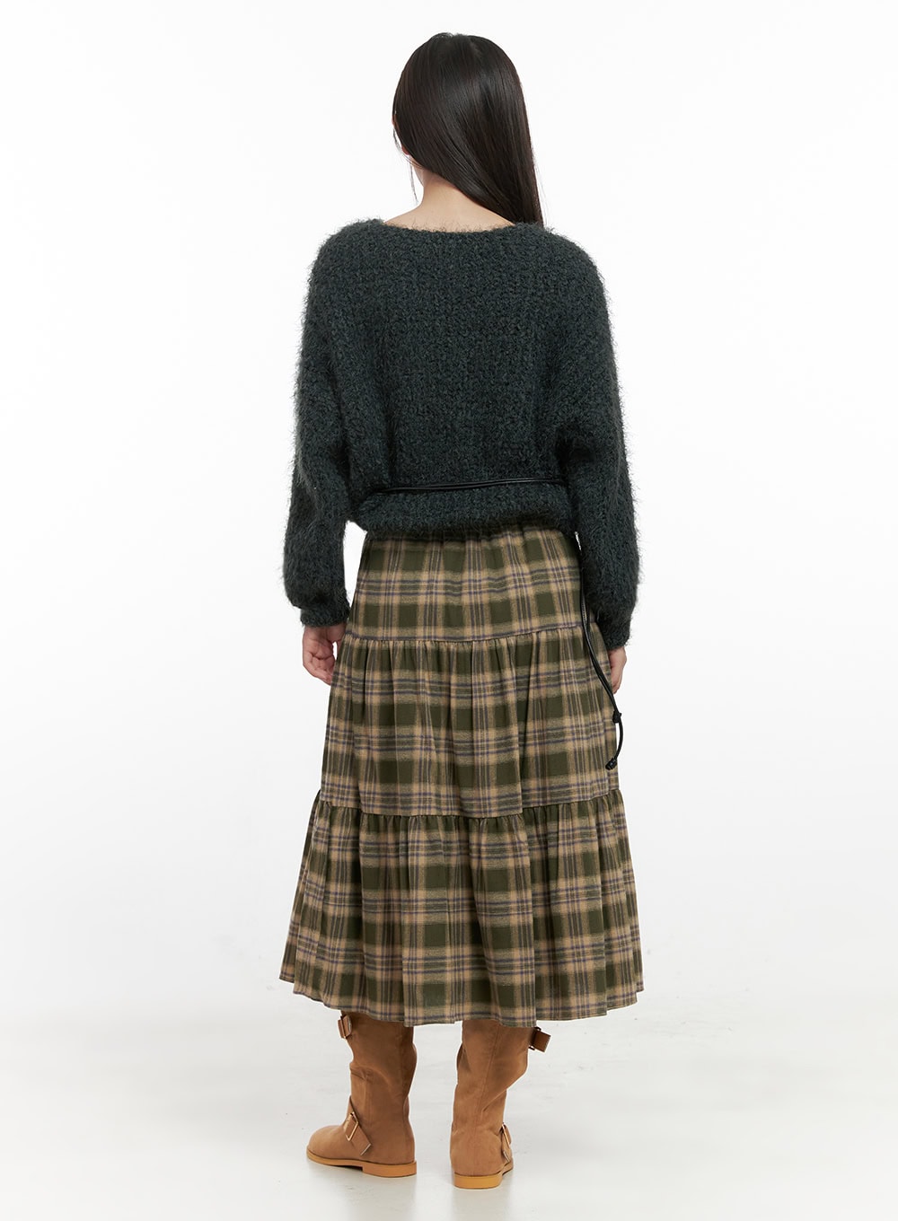 Classic Solid Long Sleeve Sweater IN415