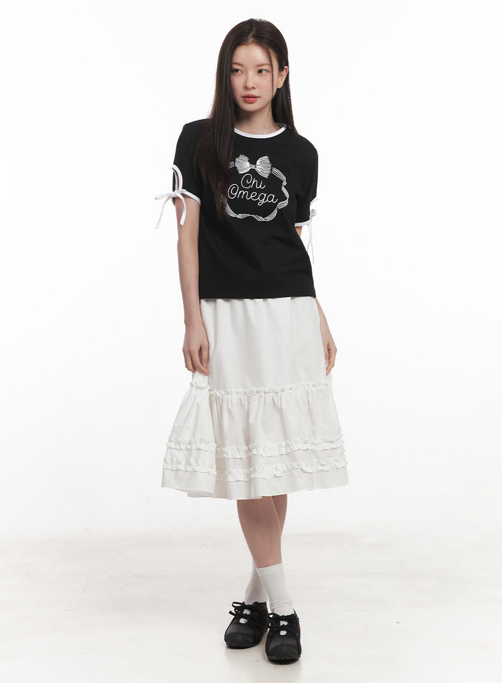 Ribbon Cut Graphic T-Shirt IY509