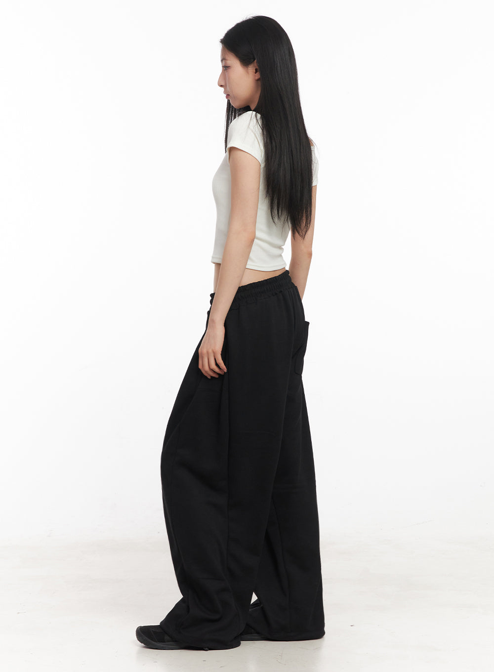 Boatneck Cropped Tee IY516