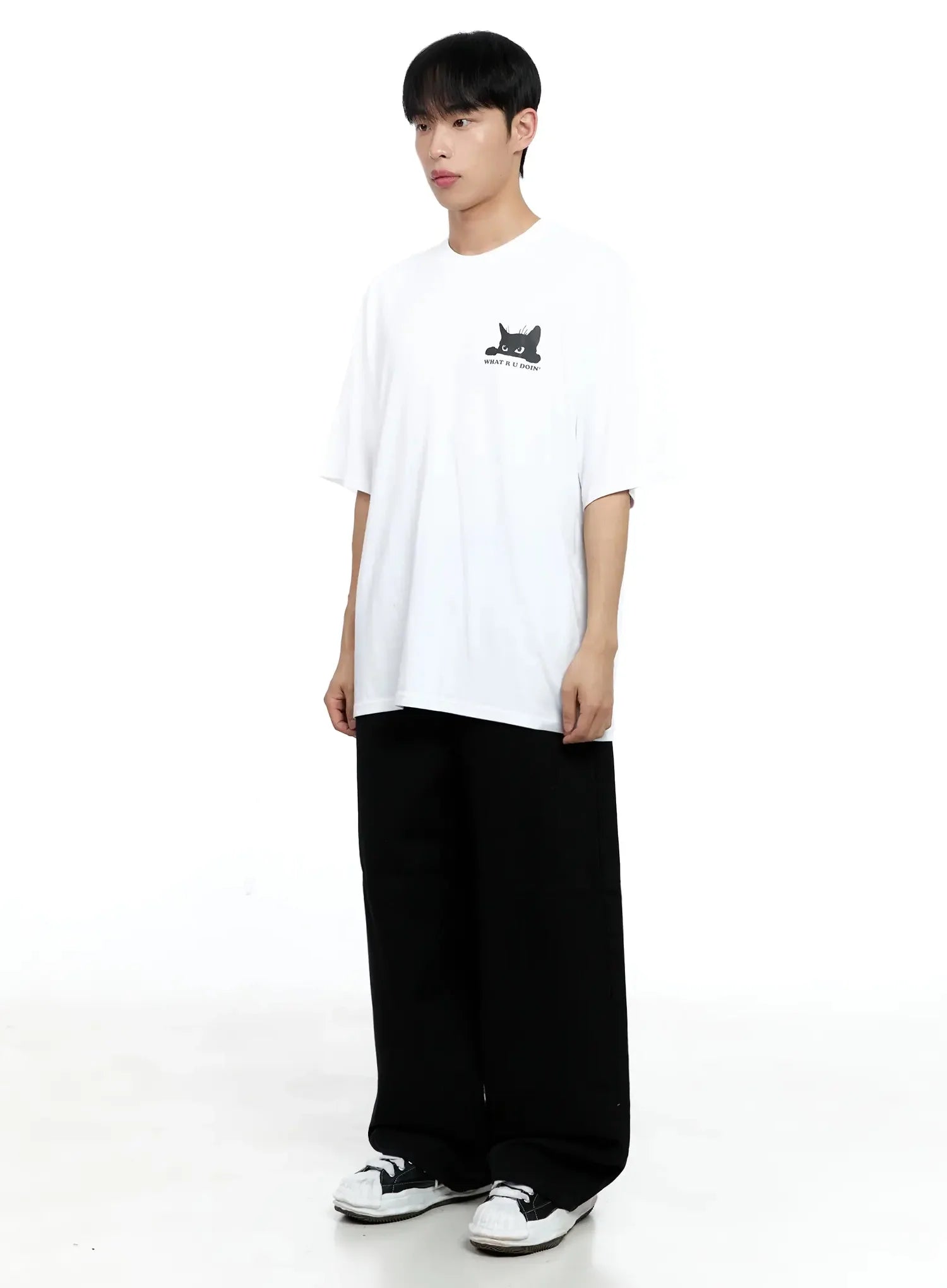 Men's Graphic Oversized T-shirt IG520