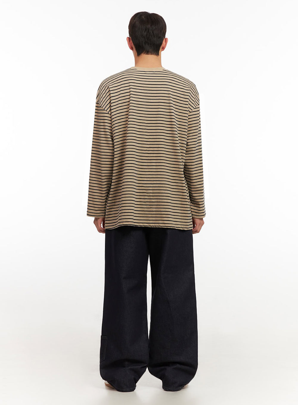 Men's Pocket Detail Denim Pants IF517