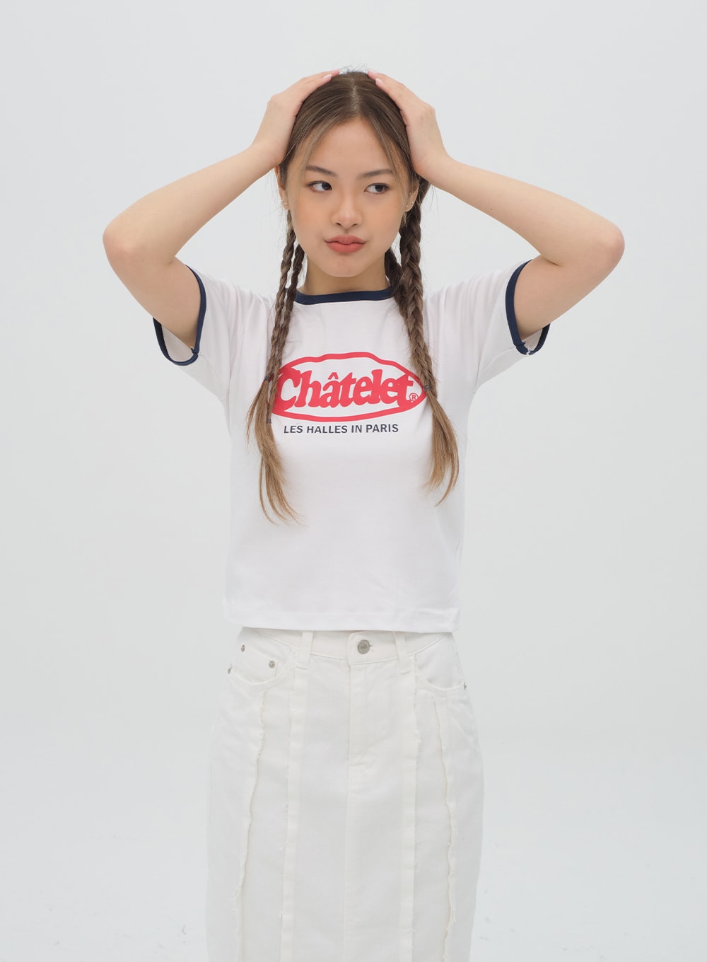 Pattern Cropped Knit Vest C1002