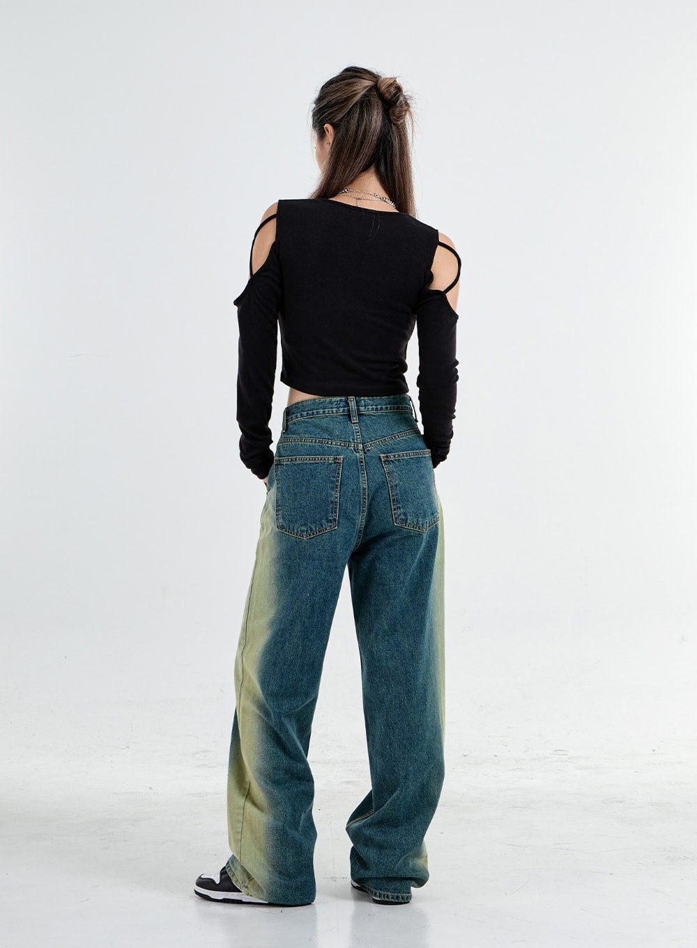 Simple Off Shoulder Crop Top CO04