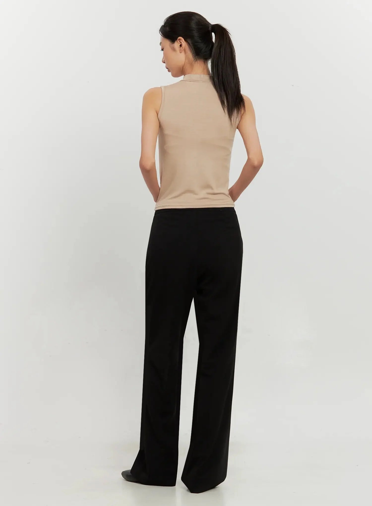 High-Waist Flare Trousers IL528