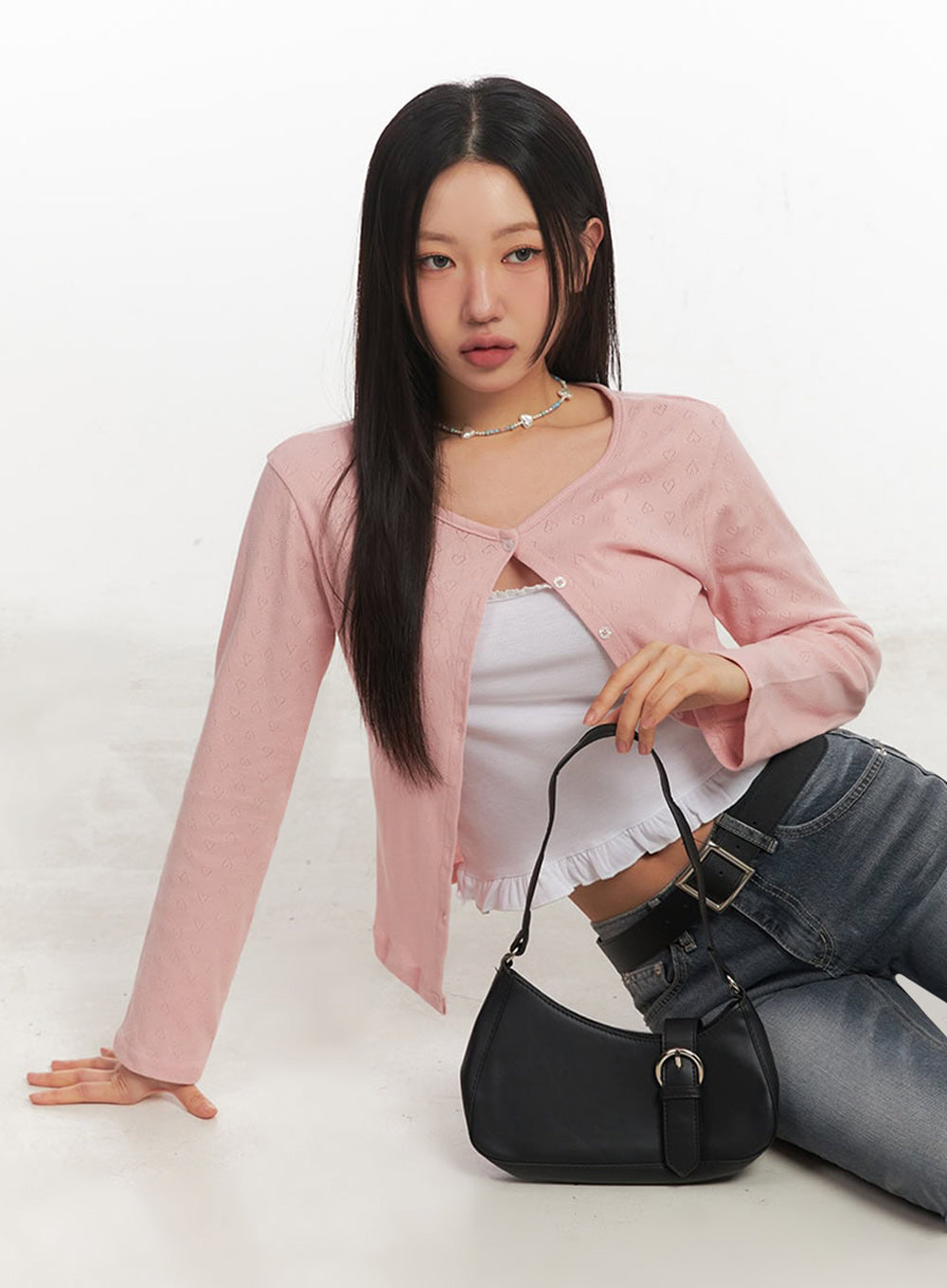 Blossom Buttoned Cardigan IA524