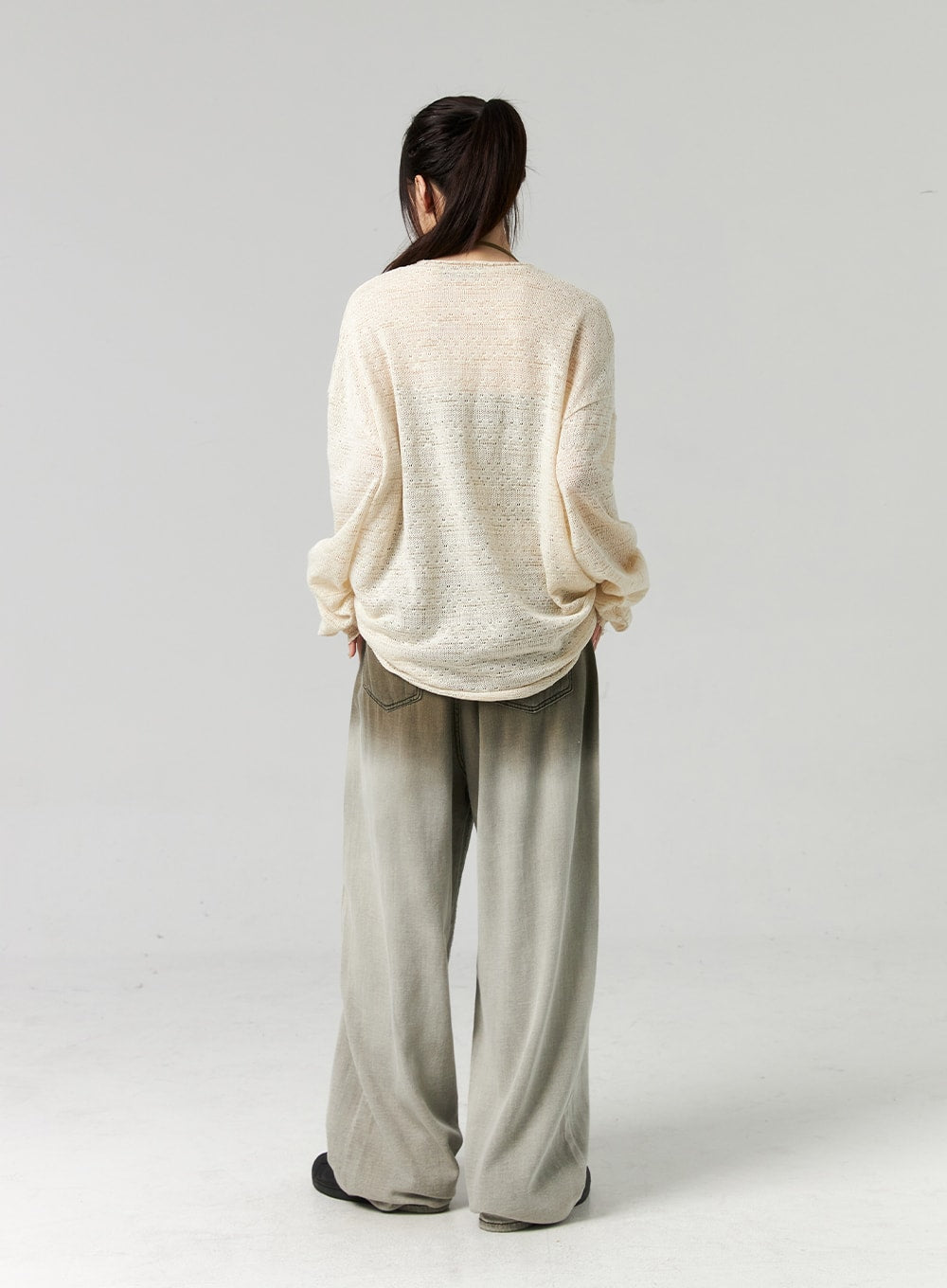Gradient Baggy Pants CL320