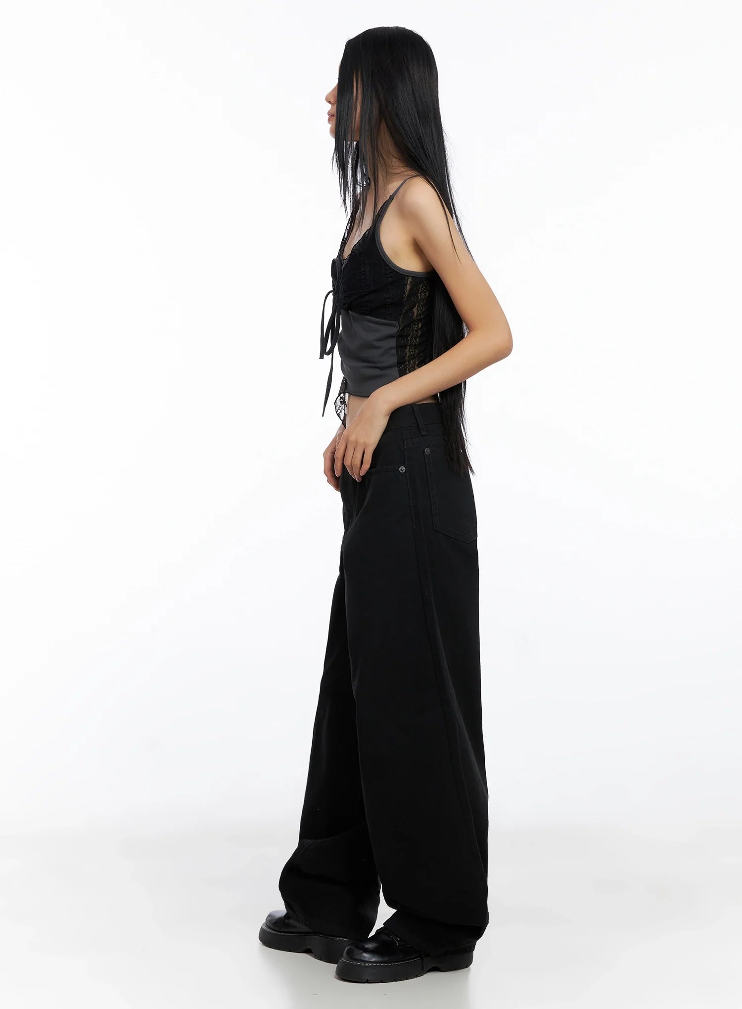 Oversized Cotton Pants CO516