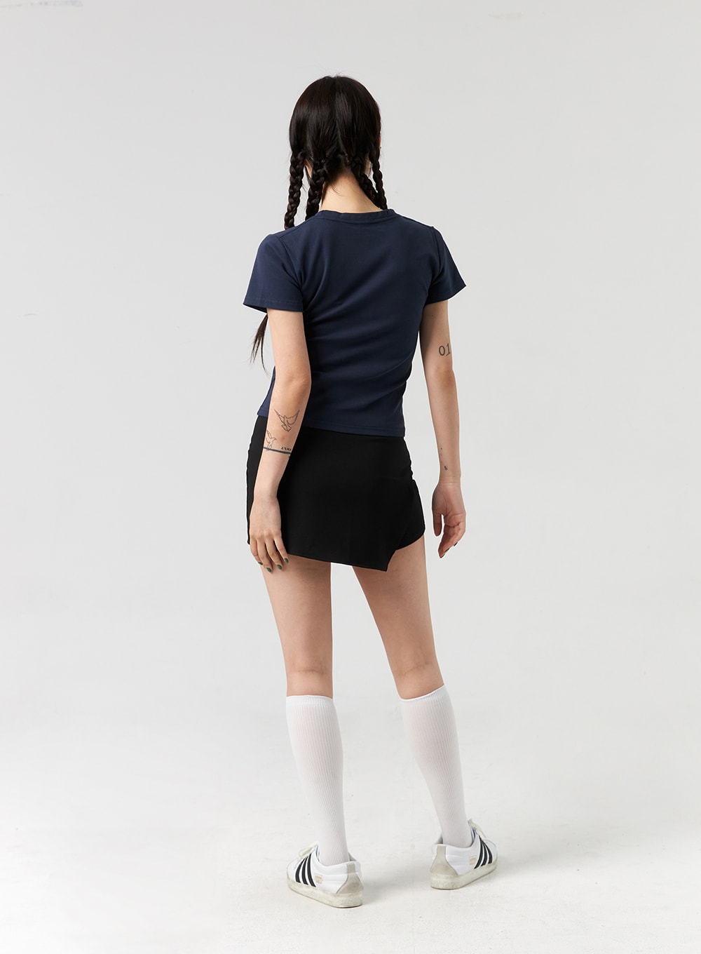 Side Slit Skort CL327