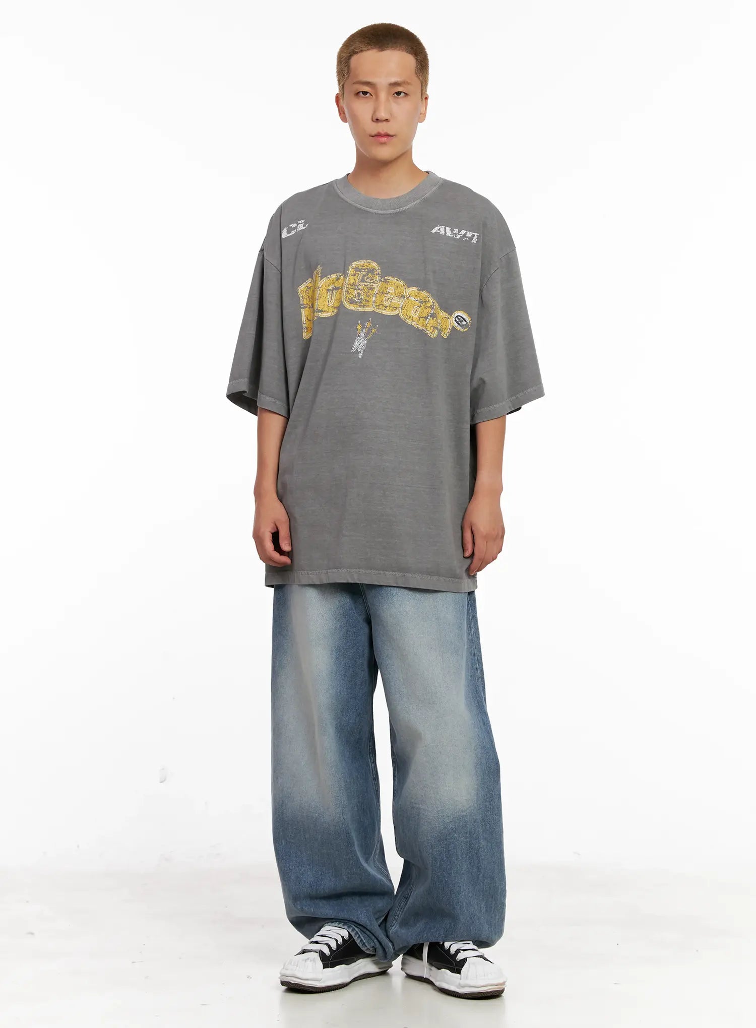 Men's Balloon-Fit Denim Jeans IL518