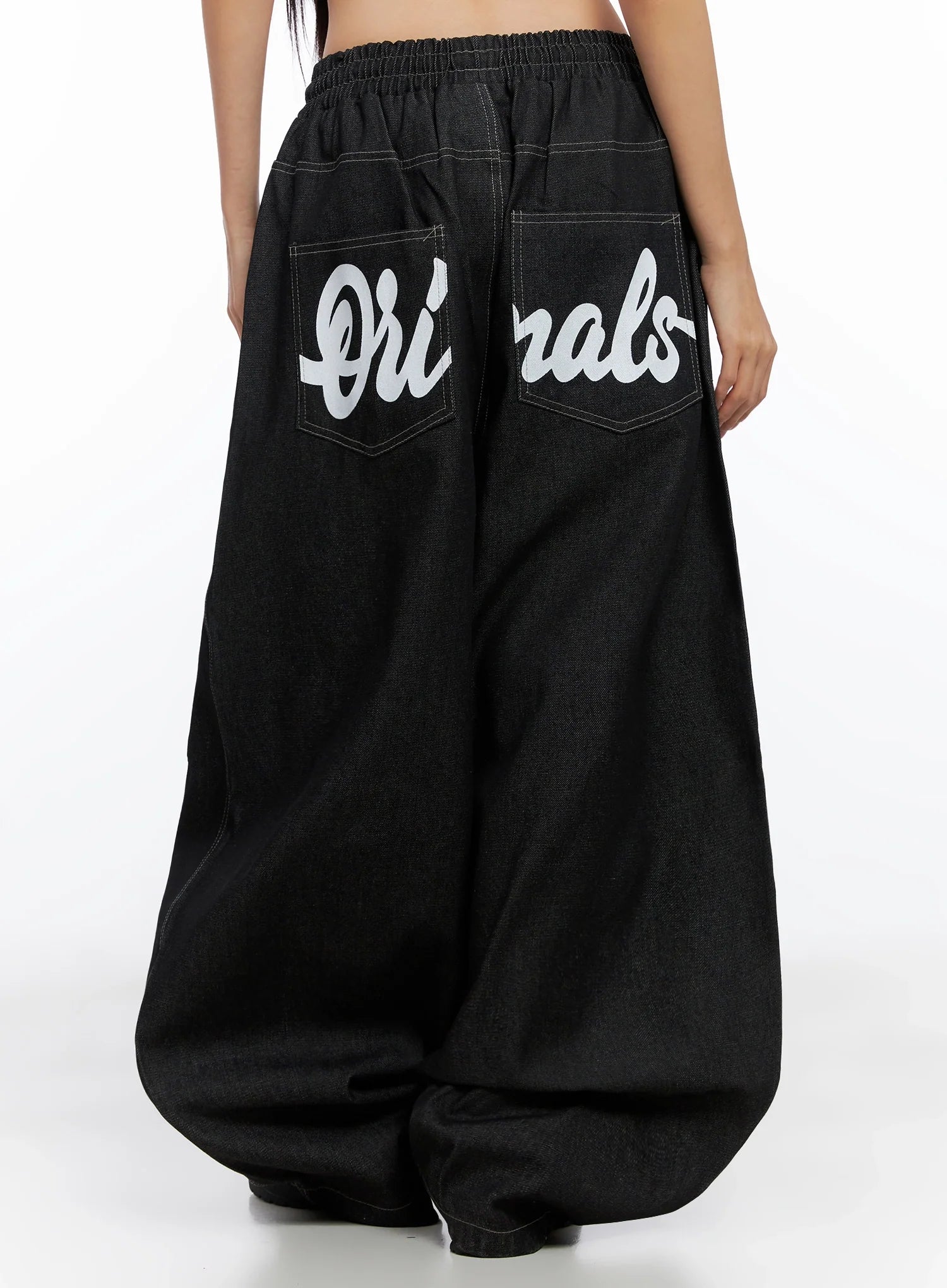 Ayra Graphic Baggy Jeans CO516