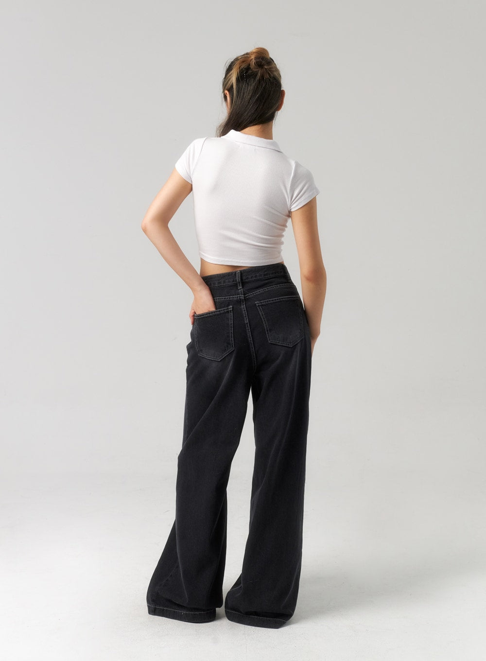 Oversized Leg Jeans CL303