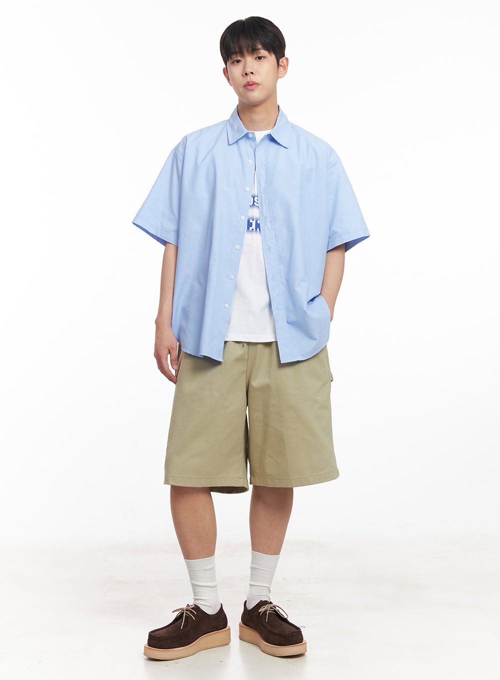 Men's Wide-Fit Carpenter Shorts IA529