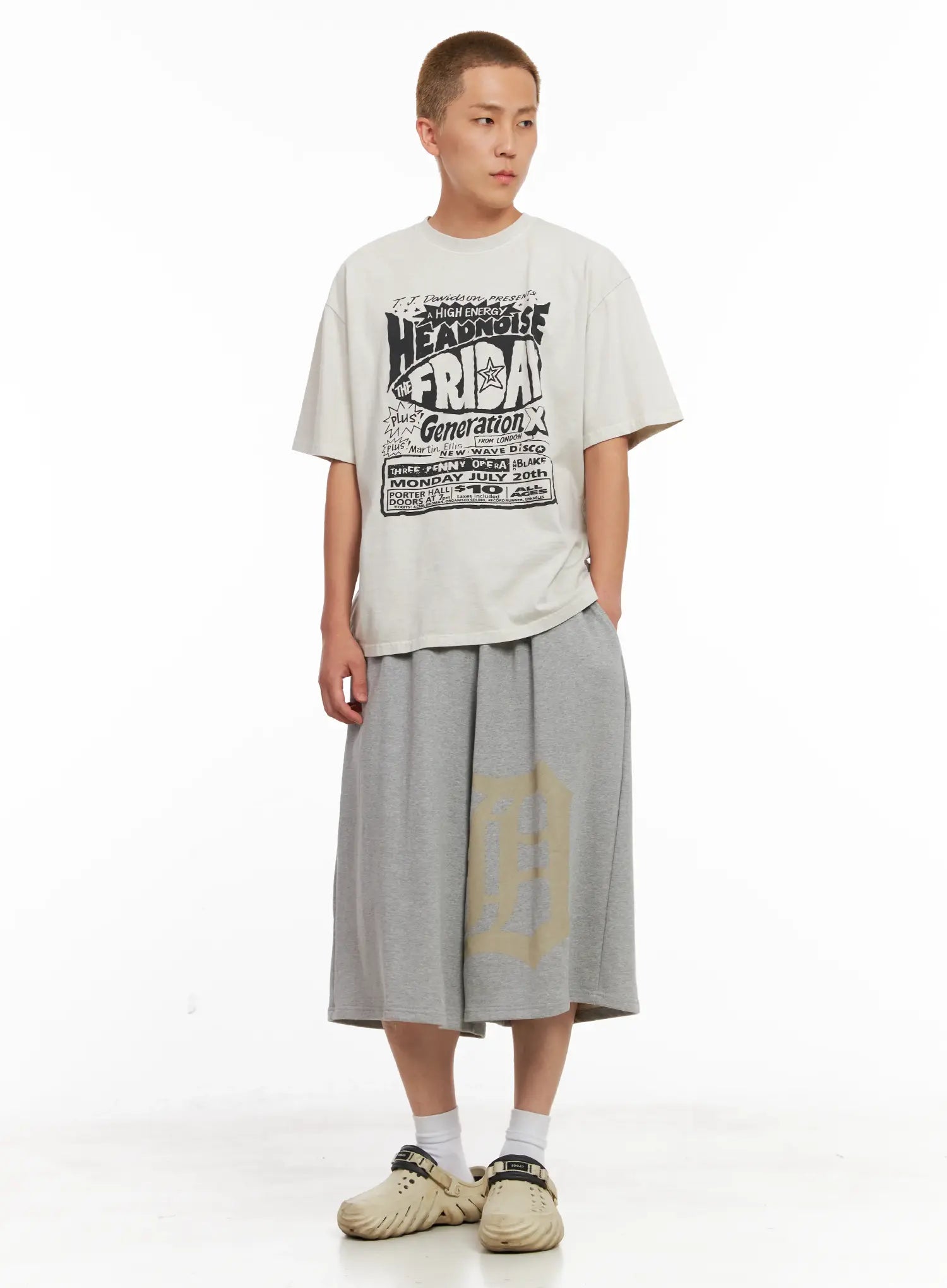 Men's Casual Graphic Tee IL518