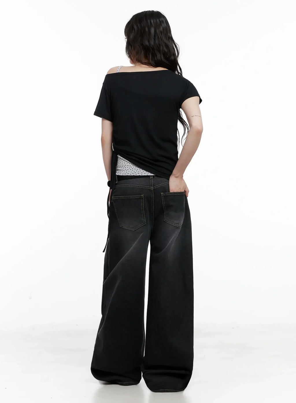 Off-Shoulder Ruched Top IL528