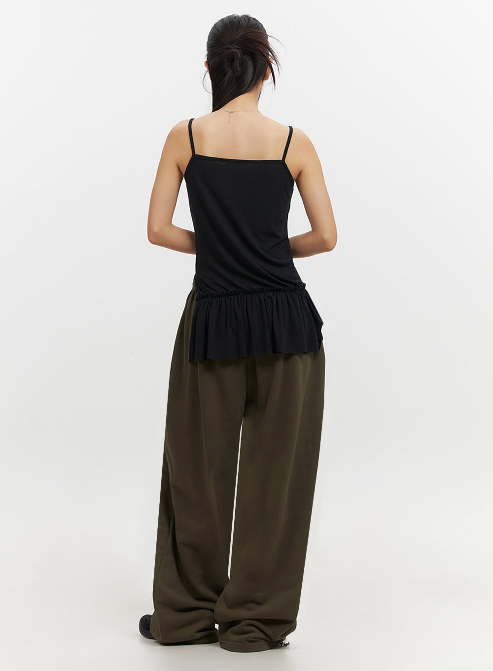 Ruffle Layered Camisole Top IF510