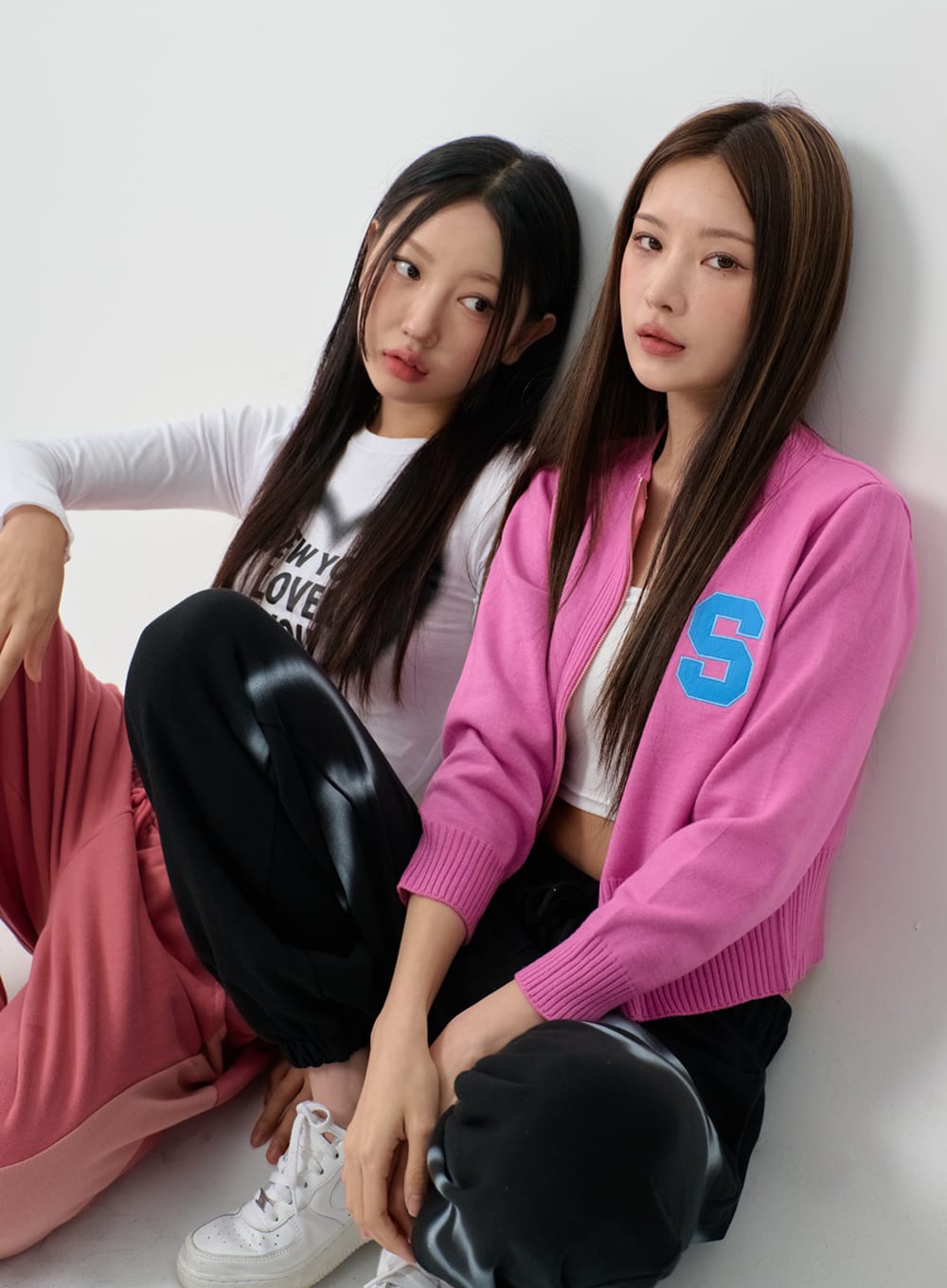 Wave New York Crop Long Sleeve T-Shirt IS06