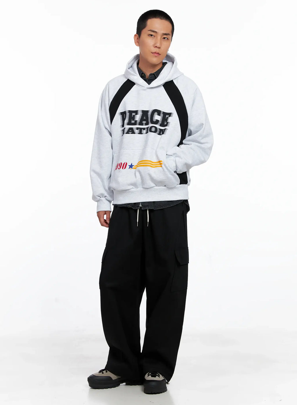 Men's Drawstring Cargo Pants IS510