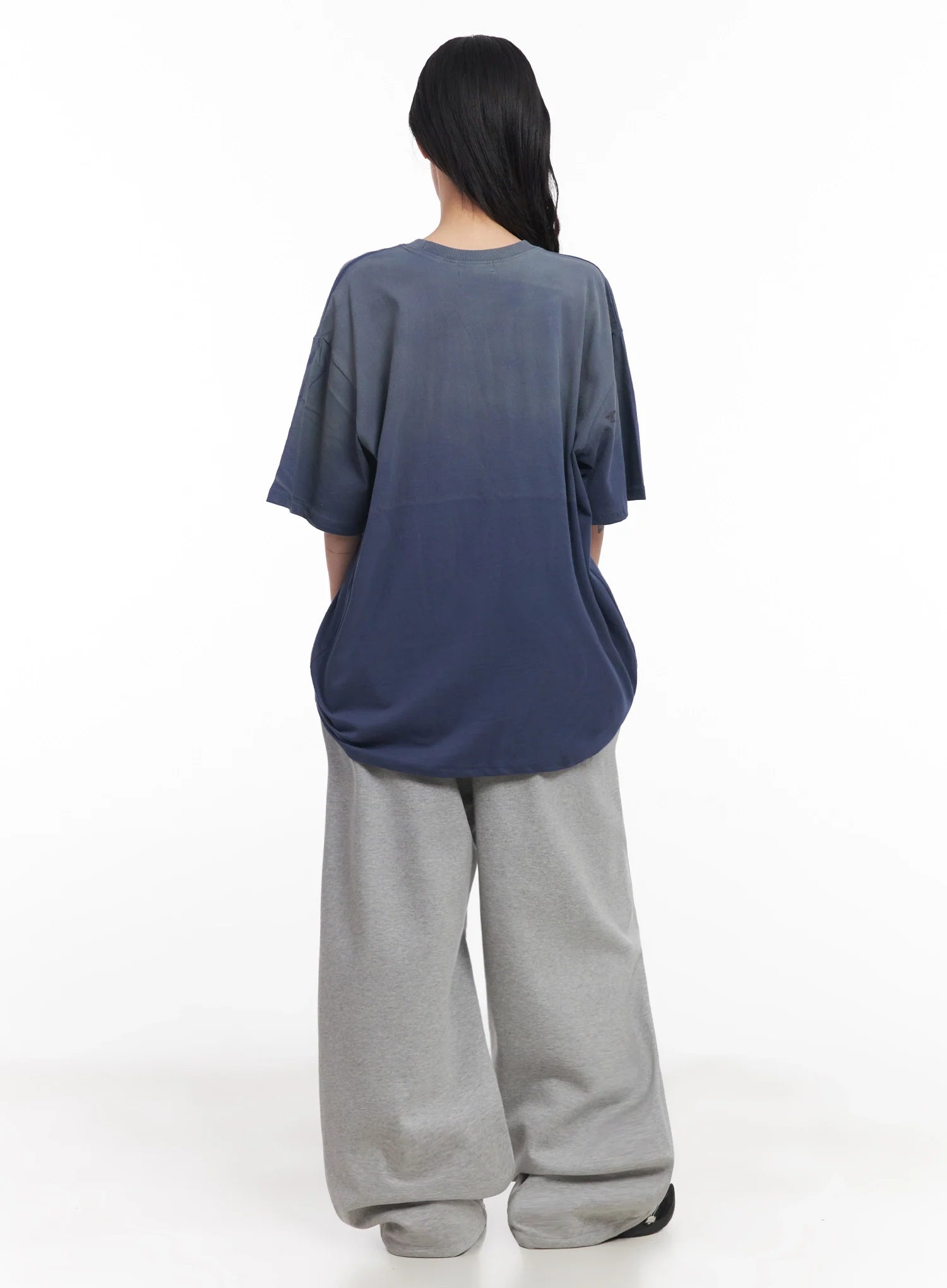Oversized Gradient Fade T-Shirt IC503