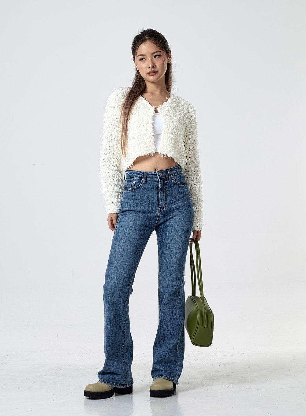 Boot Cut Blue Jeans CG24