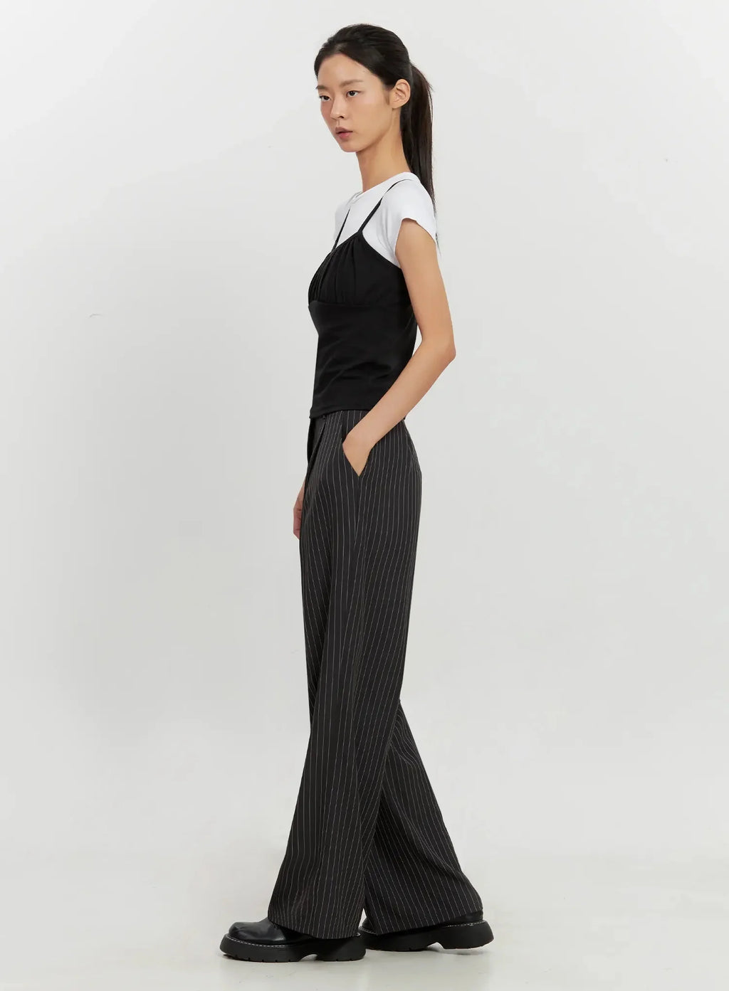 Classic Shirred Cami Top IL528