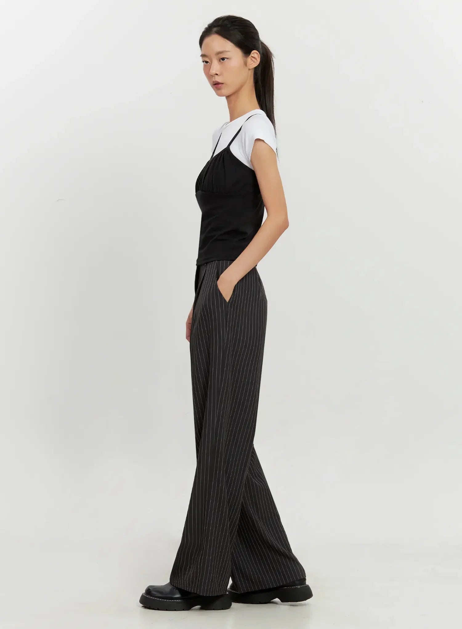 Classic Shirred Cami Top IL528