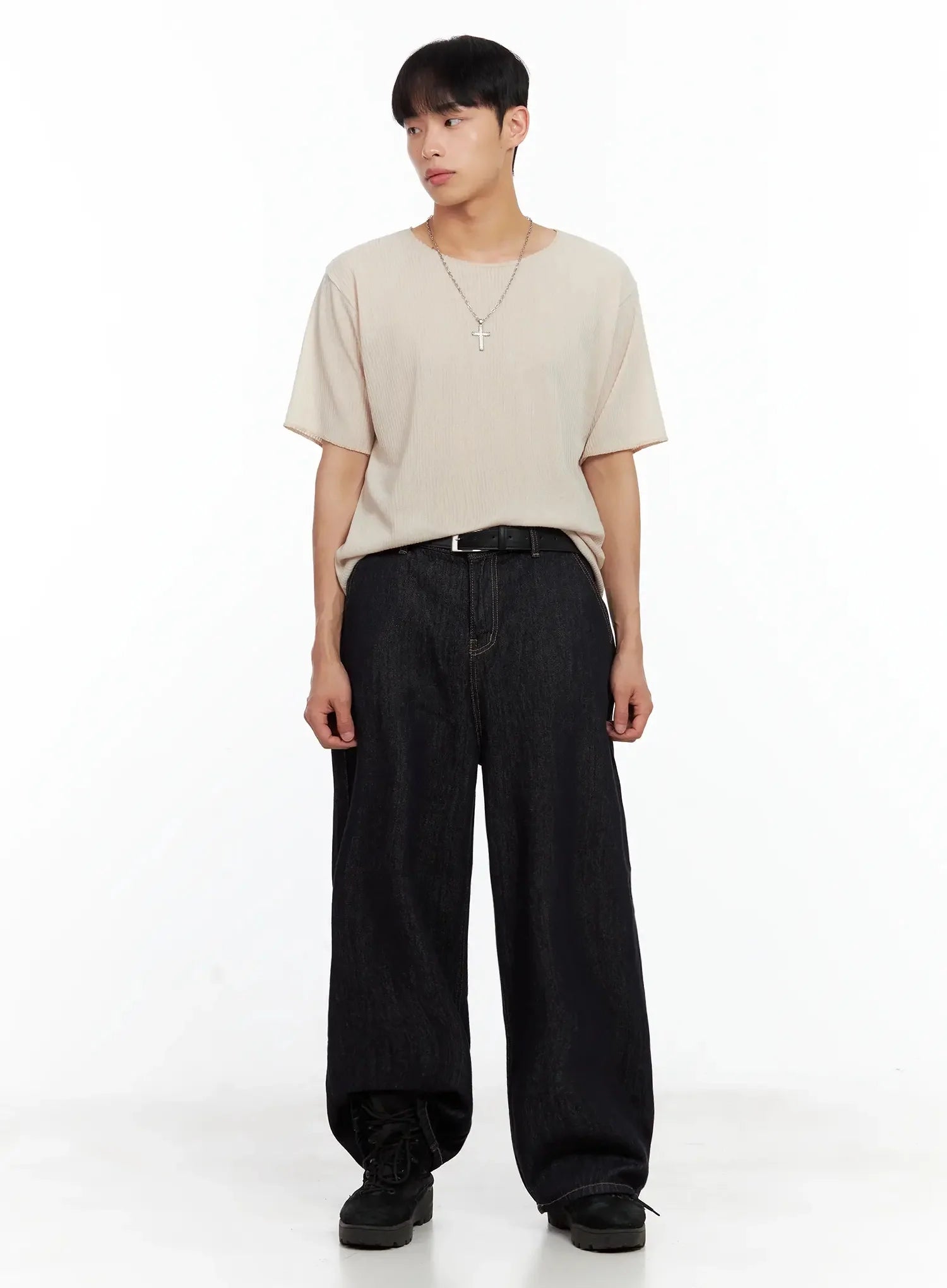 Men's Knit Short-Sleeve Tee IL516