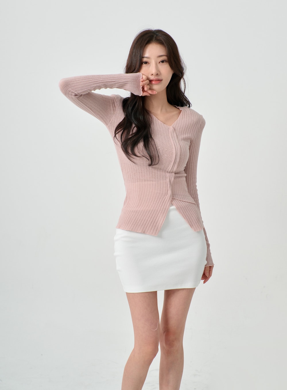 Simple Pencil Mini Skirt IO27