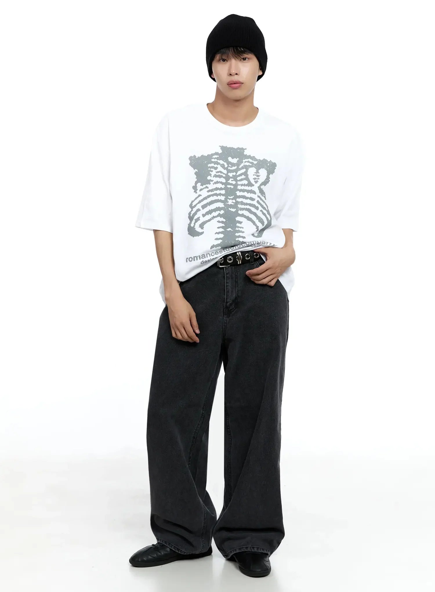 Men's Classic Wide-Leg Jeans IG520