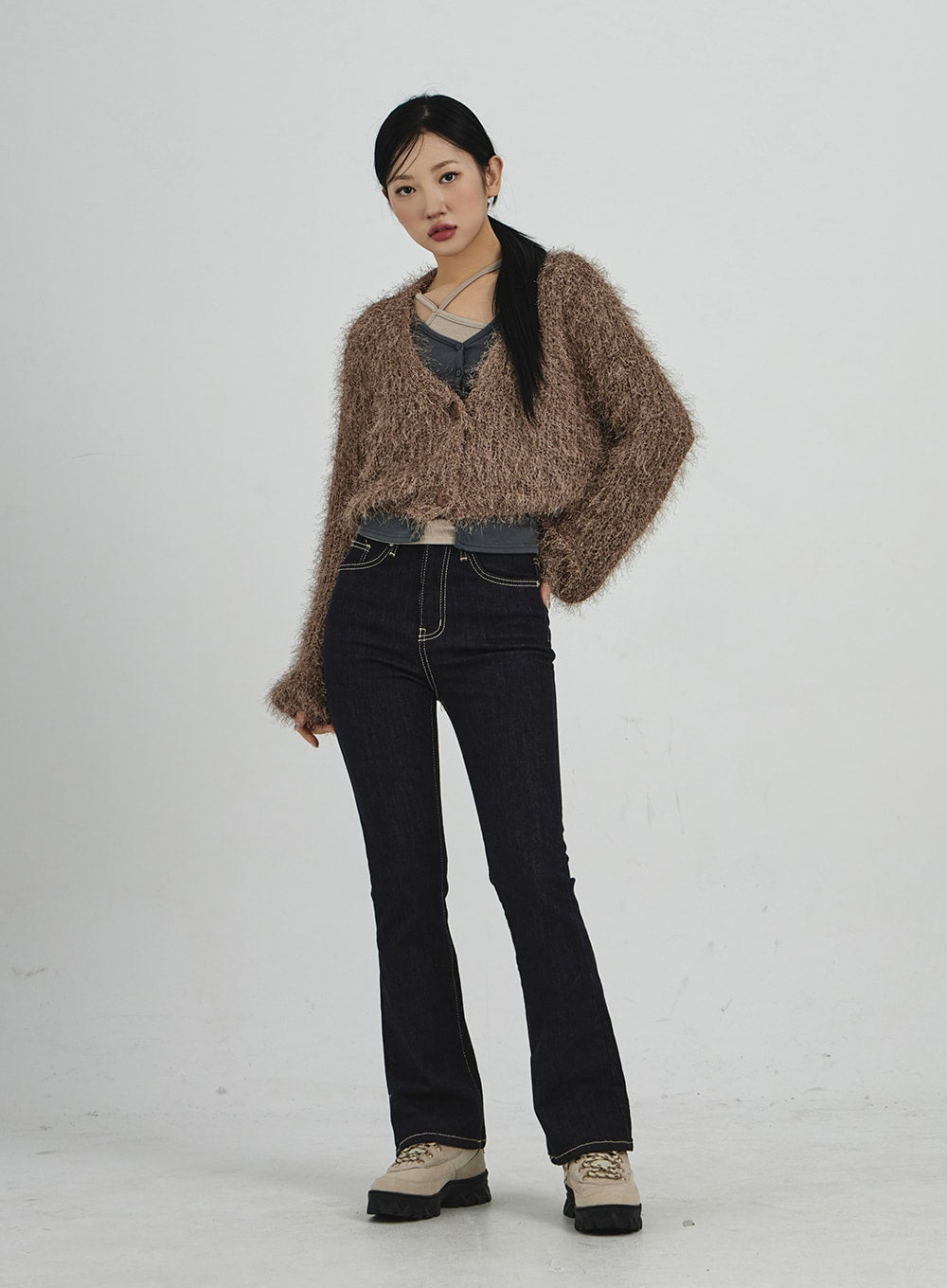 Bootcut Denim Pants CD02