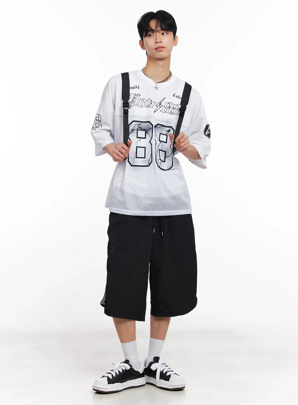 Men's Mesh Graphic Jersey Tee IL501