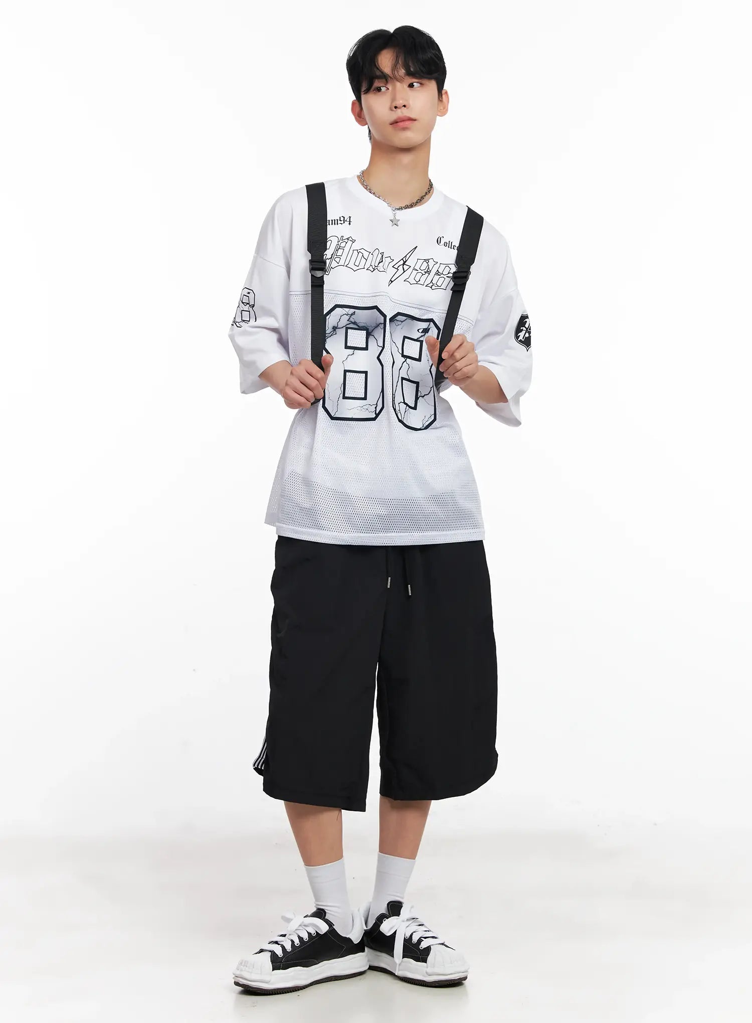 Men's Mesh Graphic Jersey Tee IL501