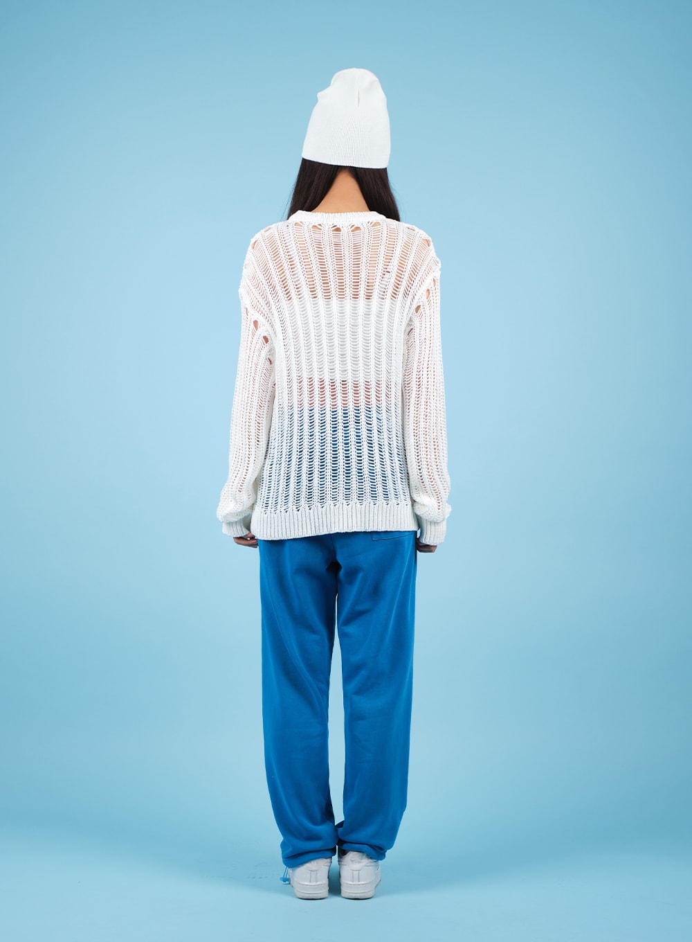 Drawstring Waist Banded Sweat Pants CAO13