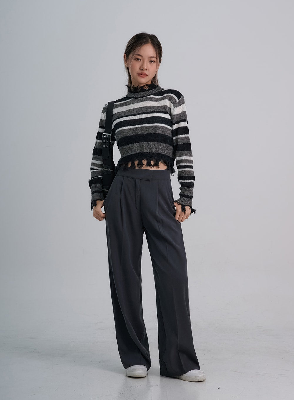 Wide Leg Tailored Pants CO19