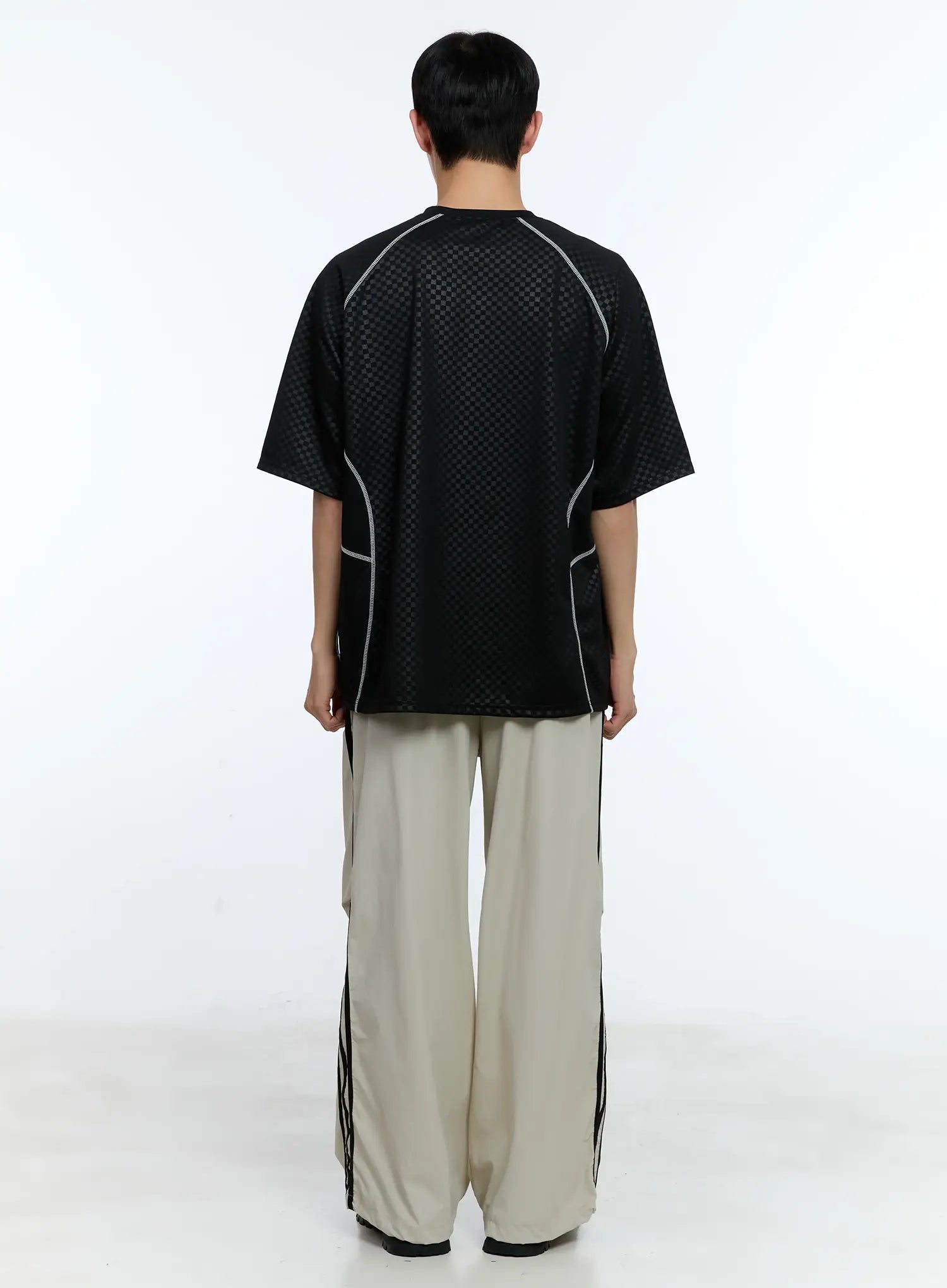 Men's Parachute Nylon Track Pants IL515