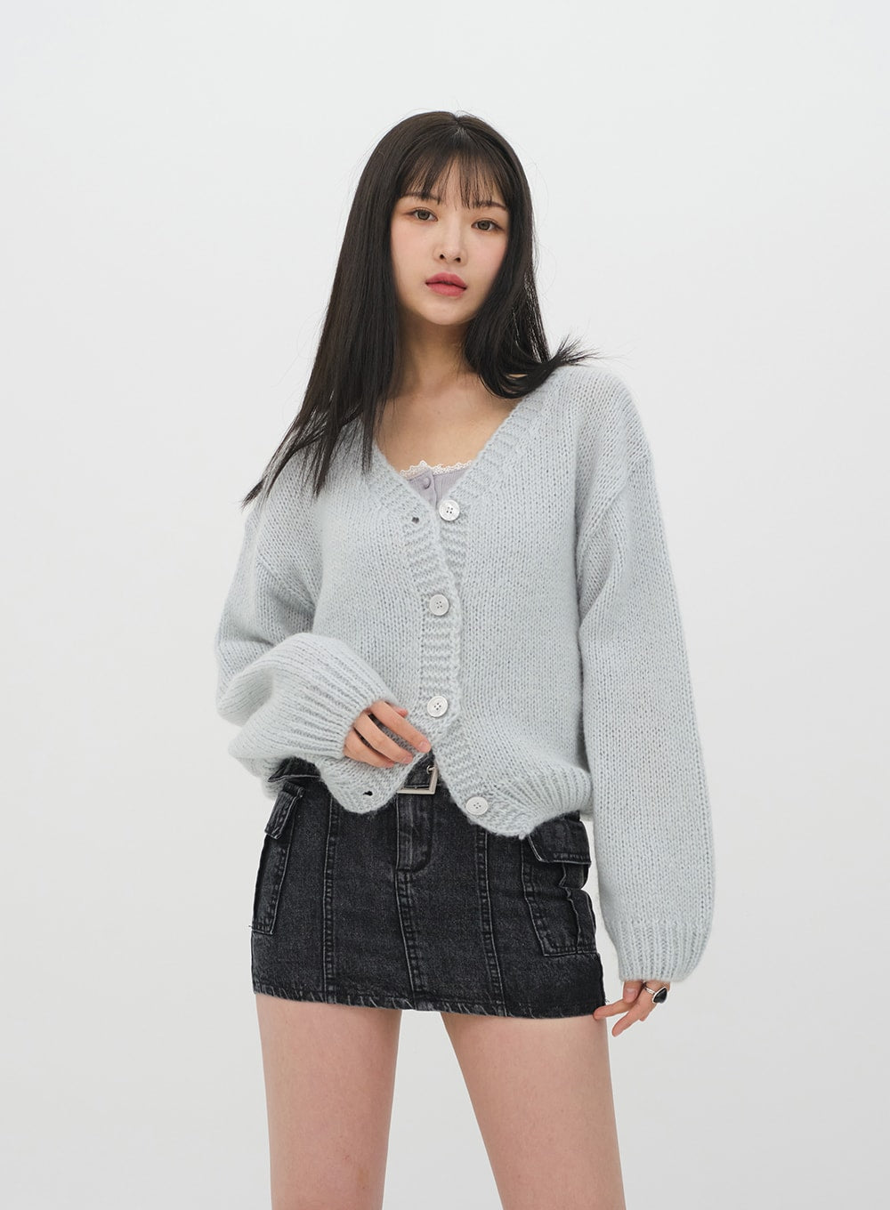 Denim Mini Skirt J21