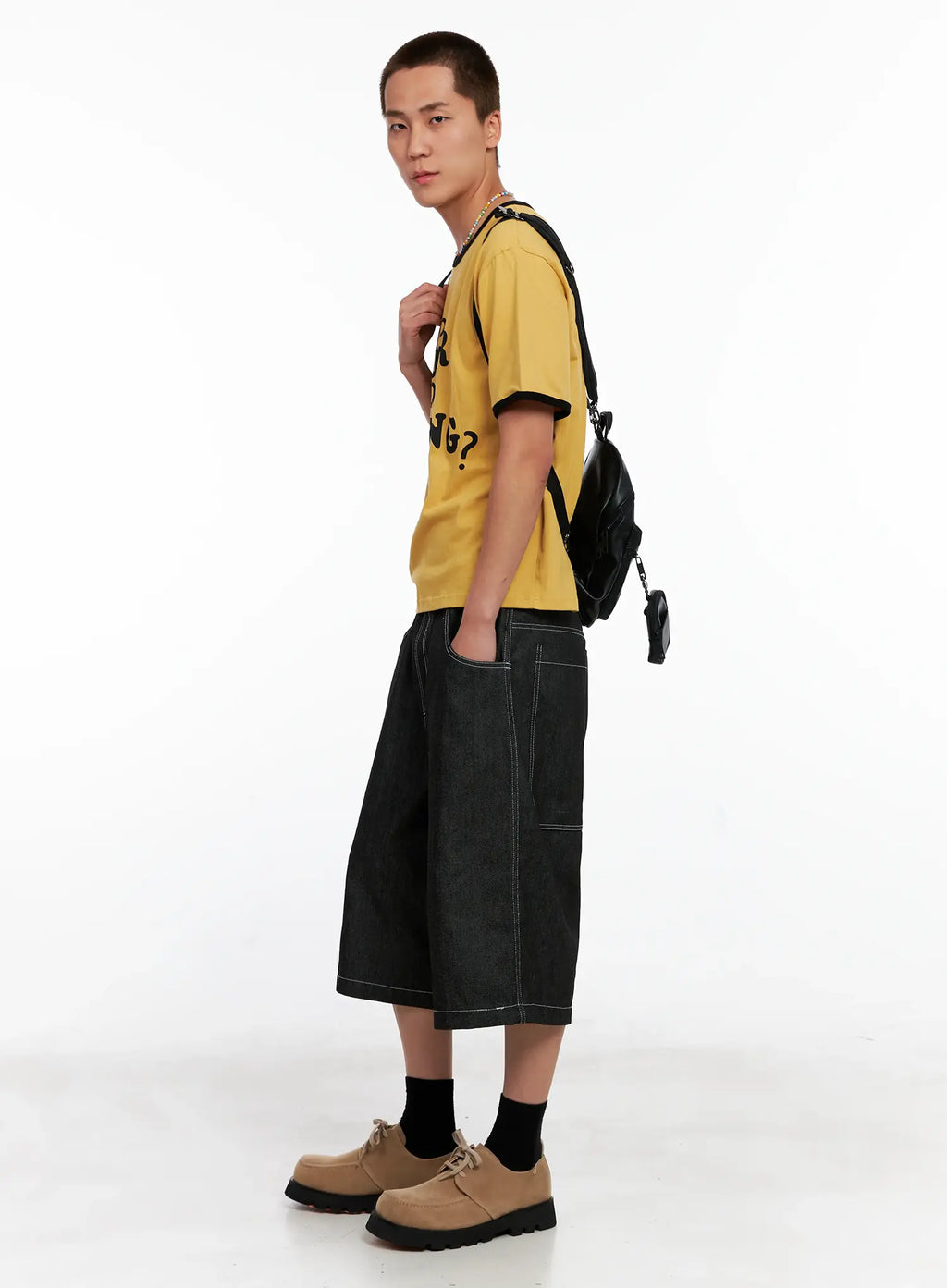 Men's Graphic Ringer Tee IG508